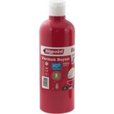 Bigpoint | Parmak Boyası, Parmak ve Fırça ile Kullanıma Uygun, Çocuklar Için Güvenli Boya, 500 Ml, Kırmızı