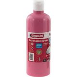 Bigpoint | Parmak Boyası, Parmak ve Fırça ile Kullanıma Uygun, Çocuklar Için Güvenli Boya, 500 Ml, Pembe
