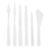 Bigpoint Plastik Spatula 5'li Set (Palette Knife)