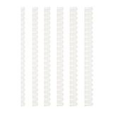 Bigpoint plastik spiral 25 mm beyaz 50'li kutu