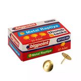 Bigpoint Raptiye Metal Sarı (Pirinç) X 10 Kutu