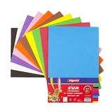 Bigpoint Renkli Karışık Yapışkanlı Kağıt 20X30CM 10 Adet Eva