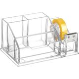 Bigpoint Şeffaf Masa Kalemliği Bant Makineli 14.5 x 9 x 7.5 cm Kullanışlı Araç Gereçler