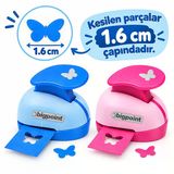 Bigpoint Şekilli Delgeç 1.6Cm Kelebek X 24 Adet