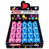 Bigpoint Şekilli Delgeç 2.5Cm 6 Model X 12 Adet