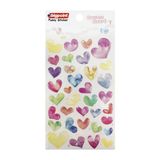 Bigpoint Sticker Çok Renkli Kalpler 1 X 15 Adet