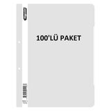 Bigpoint Telli Dosya Beyaz x 100 Adet