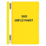 Bigpoint Telli Dosya Eco Sarı x 100 Adet