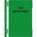 Bigpoint Telli Dosya Eco Yeşil x 100 Adet