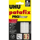 Bigpoint Uhu | Patafix Propower Yapışkan Pedler, 21 Adet Ultra Güçlü, Çıkarılabilir ve Yeniden Kullanılabilir - Beyaz