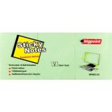 Bigpoint Yapışkanlı Not Kağıdı 3 Lü 40X50 Mm Yeşil Bp800-55 (4 Lü Paket)