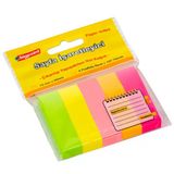 Bigpoint Yapışkanlı Not Kağıdı 5 Neon Renk 15X50mm X 24 Adet