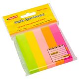 Bigpoint Yapışkanlı Not Kağıdı 5 Neon Renk 15X75mm X 24 Adet