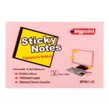 Bigpoint Yapışkanlı Not Kağıdı 75X50mm Pembe X 12 Adet