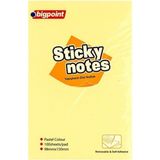 Bigpoint Yapışkanlı Not Kağıdı Düz 100X150MM Sarı 1 Adet
