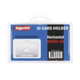 Bigpoint Yatay Şeffaf 90x55 mm Kart Kabı