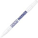 Bigpoint | Yuvarlak Uçlu Paint Marker, Endüstriyel Düzey Kalıcılık, Ince Uçlu Mürekkepli Kalem, Beyaz