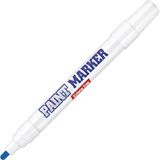 Bigpoint | Yuvarlak Uçlu Paint Marker, Endüstriyel Düzey Kalıcılık, Kalın Uçlu Mürekkepli Kalem, Mavi