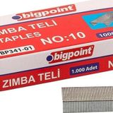 Bigpoint Zımba Teli No 10 Gümüş 10'Lu Kutu