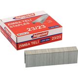 Bigpoint | Zımba Teli No: 23/23, 1000 Adet, 230 Sayfaya Kadar Zımbalamaya Uygun - Gri - No: 23/23 Gri