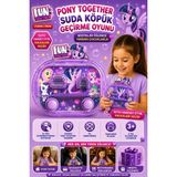 Bigstoy My Little Pony Lisanslı Suda Halka Köpük Geçirme Oyunu Nostaljik Sulu Oyun Stres Oyuncağı 2586BL-MLPSMOR
