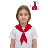 BİGÜMEX Ay Yıldız Baskılı Fular