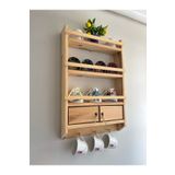 BİGWOODWORKERS Dekoratif Ahşap Terek, Dekoratif Raf