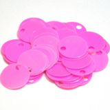 Bihızlı Çanta Pulu, Patik Pulu (10 Gram) 20 Mm Janjanlı Pembe Renk