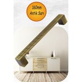 Bihter Mobilya Mutfak Çekmece Dolap Dolabı Kulpu Kulbu Kulpları Metal 160 mm Eskitme Antik Sarı. - Standart