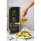 Biincir Natürel Sızma Zeytinyağı Soğuk Sıkım 5 Lt Türkiye Menşeli Erken Hasat Kalitesi