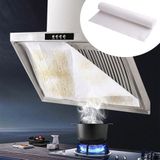 BiiShe® 2li Yağ Emici Duman Önleyici Pratik Mutfak Davlumbaz Koruyucu Dayanıklı Yedek Filtre 45x90cm