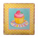 BiiShe® Decotown Duvar Panosu 40*40 Cup Cake Muffin Motifli Duvar Süsü