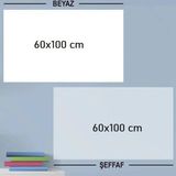 BiiShe® Ders Çalışma Yazı Tahtası Manyetik Duvar Stickerı 100x60 cm
