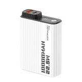 BiiShe Mey İthalat® A40Q 10.000 mAh PD 20W Mini Powerbank - Siyah-Beyaz