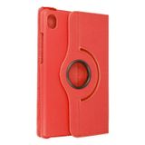BiiShe Mey İthalat® Lenovo Tab M8 Kılıf 360 Tablet Deri Kılıf - Kırmızı