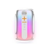 BiiShe Mey İthalat® Pluse 8 RGB Kablosuz Hoparlör - Beyaz