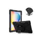 BiiShe Mey İthalat® Samsung Galaxy P610 Tab S6 Lite 10.4 Kılıf Amazing Tablet Kapak - Siyah