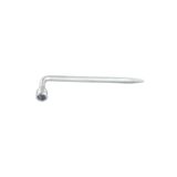 Bijon Anahtarı Pipo Tipi - Profesyonel Tornavida Ağızlı Teker Değişim Kolu / 17 mm / 11/16"