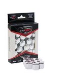 Bijon Kapağı 17mm Krom Renk 20 Adet