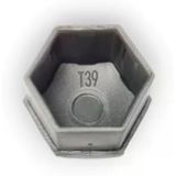 Bijon Kapağı Koyu Gri Kapak 5 Adet BMW 1 Serisi E81 ile uyumlu 2004-2011