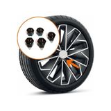 Bijon Kapağı Şifresiz 5 Adet Siyah Skoda Citigo 2012-2020 1z0601173