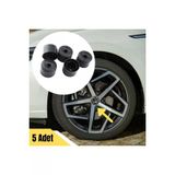 Bijon Kapağı Şifresiz 5 Adet Siyah Vw Caddy 2021-2023 1k0601173