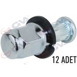 Bijon Saplama Somun Takımı Honda Civic 12 5 Freze Paket 12