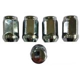 Bijon Somunu Krom Kaplı M14x1.5 - Aa 19mm Boy 35 Mm, 5adet Somun