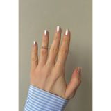 Bijou Luz Gold Zirkon Taşlı Serçe Parmak / Eklem Ayarlanabilir Yüzük