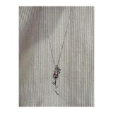 bijoux uniques aşkın simgesi P harfli çelik lale kolye