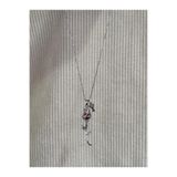 bijoux uniques aşkın simgesi Y harfli çelik lale kolye