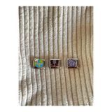 bijoux uniques dünya&kurdele&yıldız çoklu kombin çelik italyan charm