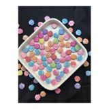 Bijumix Aksesuar 65 Adet Deniz Kabuğu Karışık Renkli Plastik Boncuk
