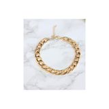 Bijustore Altın Kaplama Kadın Enli Zincir Halhal BS4023-ALKHH